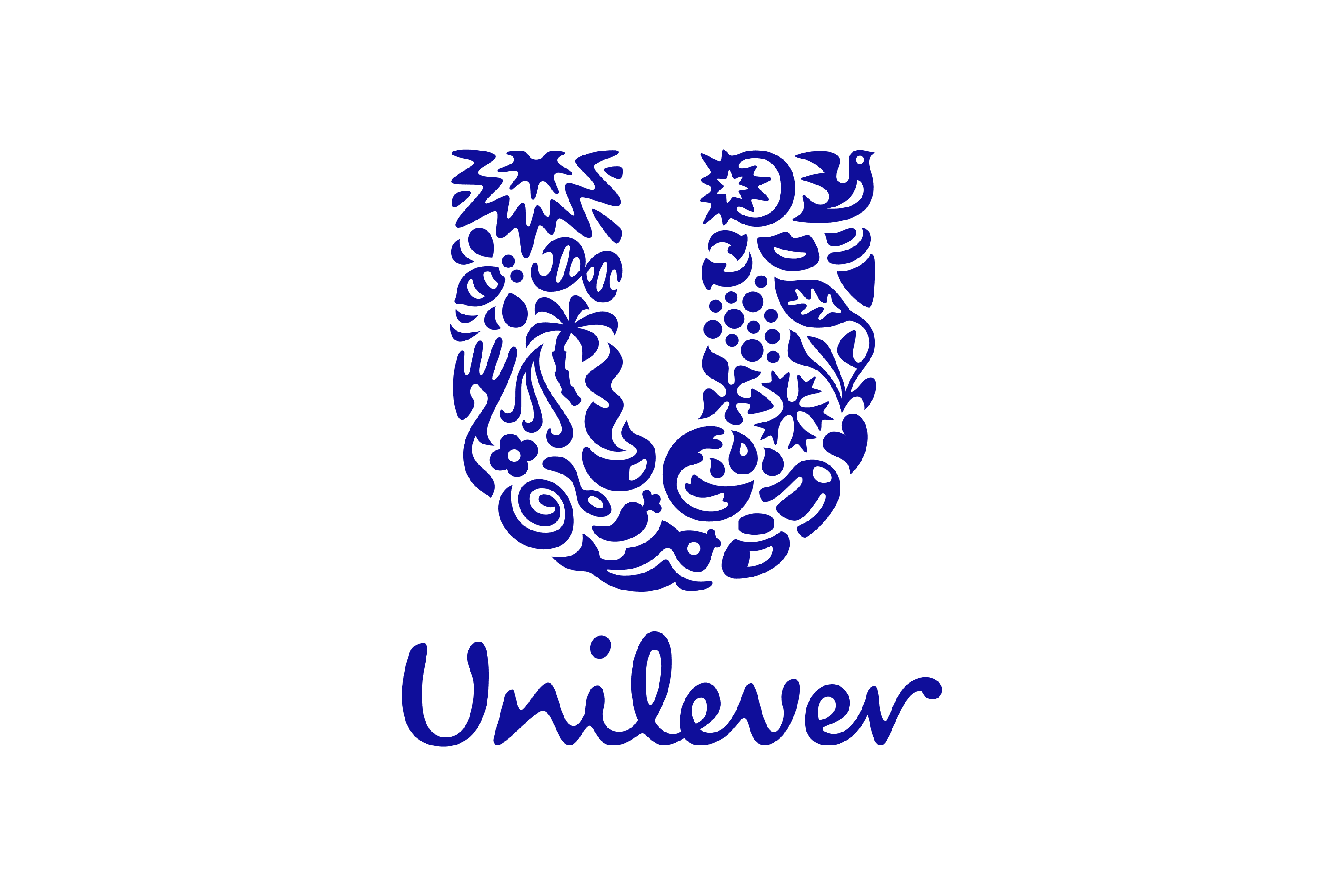 Unilever logo with a blue "U" design.